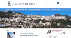 Desktop Screenshot of comunedimontesanbiagio.it